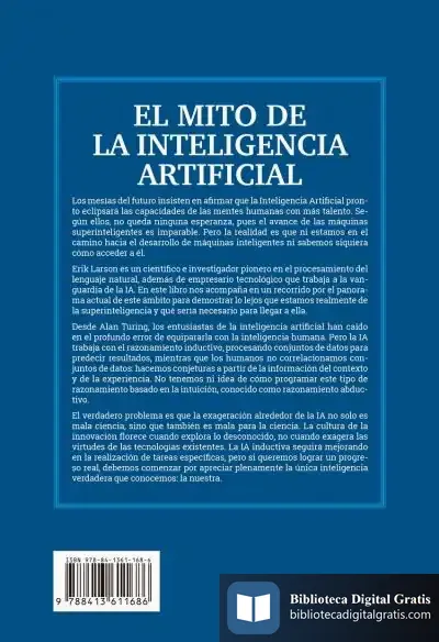 Descargar El Mito De La Inteligencia Artificial