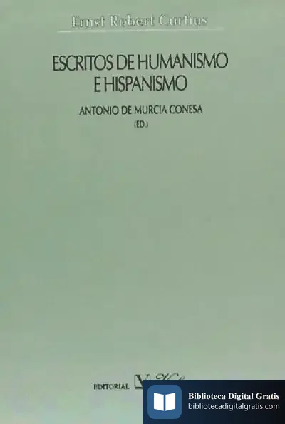 Descargar R.E. Curtius. Escritos De Humanismo