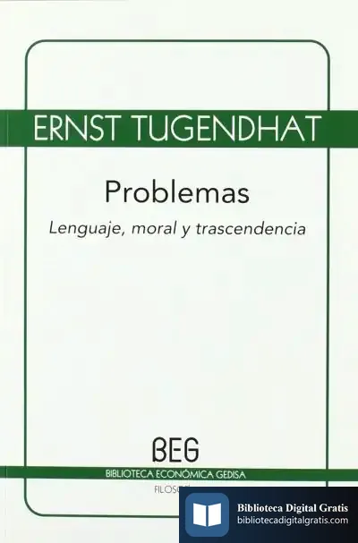 Descargar Problemas de Ernst Tugendhat