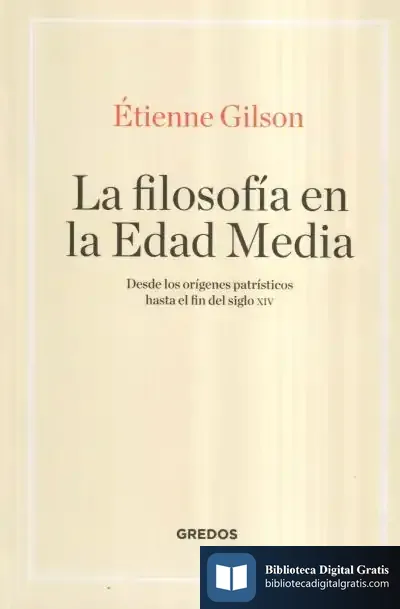 Descargar La Filosofía En La Edad Media de Étienne Gilson