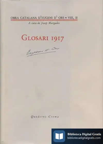 Descargar Glosari 1917 de Guy Burgel