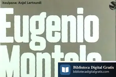 Descargar Eugenio Montale Antologia