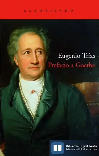 Descargar Prefacio A Goethe