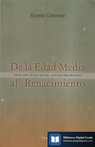 Descargar De La Edad Media Al Renacimiento de Madrid-alcalá. Delegación Diocesana de Catequesis