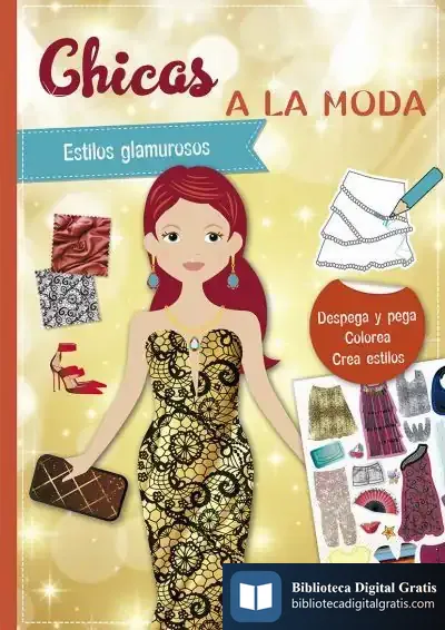 Descargar Pegatinas - Chicas A La Moda. Estilos Gamurosos