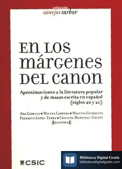 Descargar En Los Márgenes Del Canon de Fernández Domingo de Silos Represa