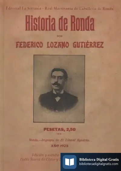 Descargar Historia De Ronda de Bartomeu Prohens Perelló