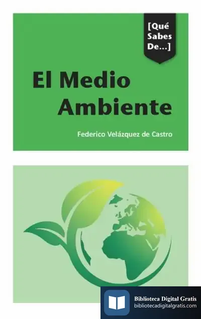 Descargar El Medio Ambiente de Federico Velázquez de Castro