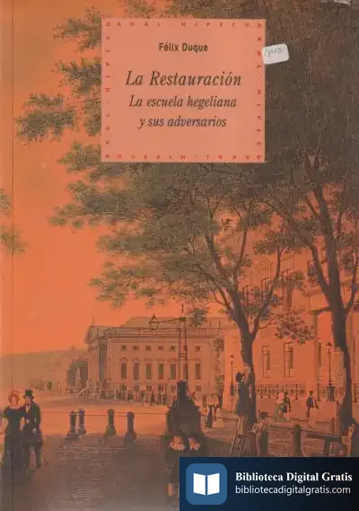 Descargar La Restauración de Félix Duque