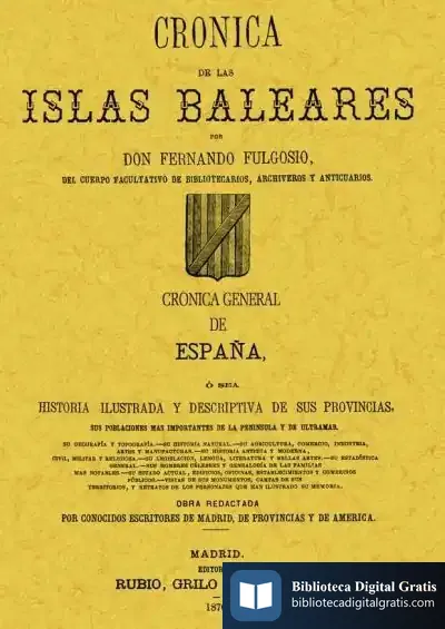 Descargar Crónica De Las Islas Baleares