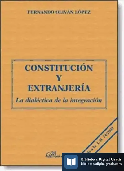 Descargar Constitución Y Extranjería - Ayuda de Varios Autores