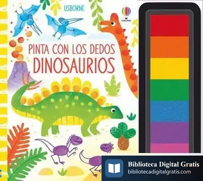 Descargar Dinosaurios Pinta Con Los Dedos de Fiona Watt