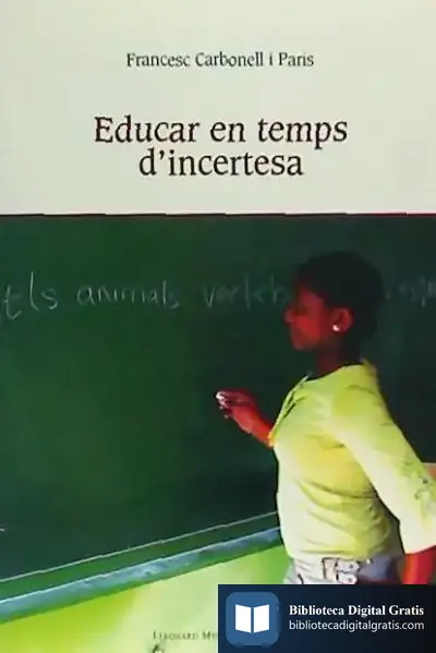 Descargar Educar En Temps D'Incertesa
