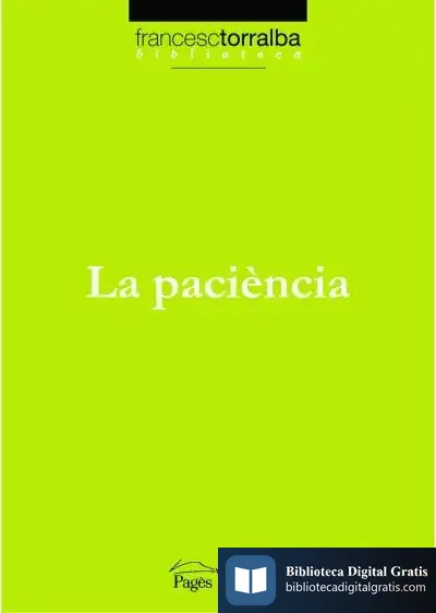 Descargar La Paciència de Concurs Literari D'humor Negre