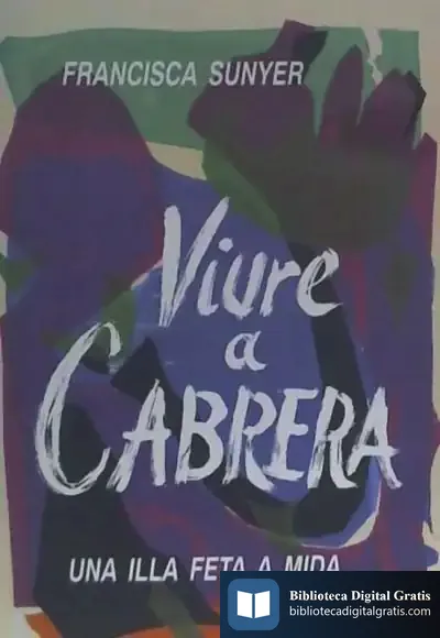 Descargar Viure A Cabrera de Francisca Sunyer