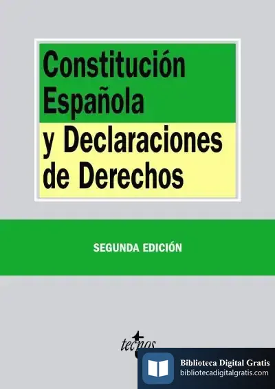 Descargar Constitución Española Y Declaraciones De Derechos de Francisco Balaguer Callejón