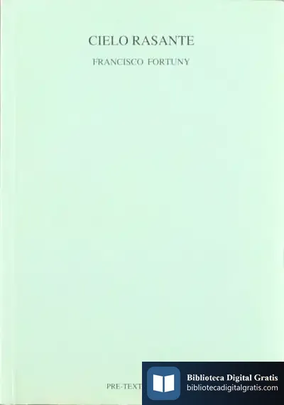 Descargar Cielo Rasante de Francisco Fortuny