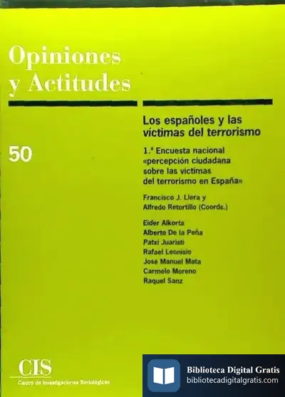 Descargar Los Españoles Y Las Víctimas Del Terrorismo