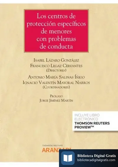 Descargar Centros De Protecci?N Espec?Ficos De Menores Con Problemas De Conducta, Los de Francisco Legaz Cervantes
