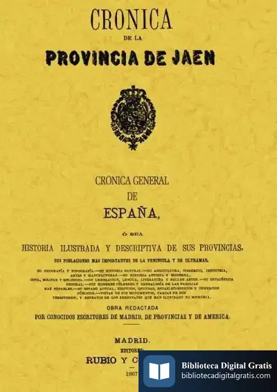 Descargar Crónica De La Provincia De Jaén