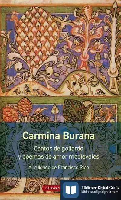 Descargar Carmina Burana- Rústica de Francisco Rico