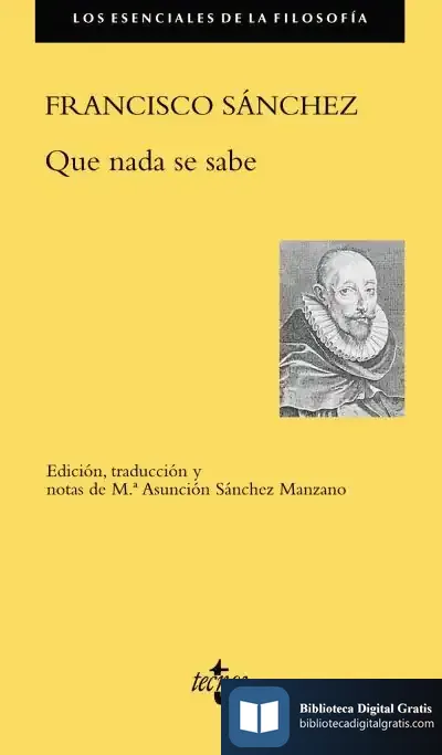 Descargar Que Nada Se Sabe de Francisco Sánchez
