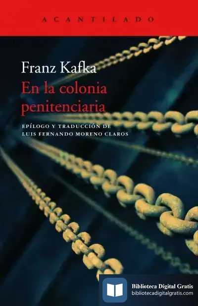 Descargar En La Colonia Penitenciaria de Franz Kafka