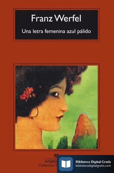 Descargar Una Letra Femenina Azul Pálido de Franz Werfel