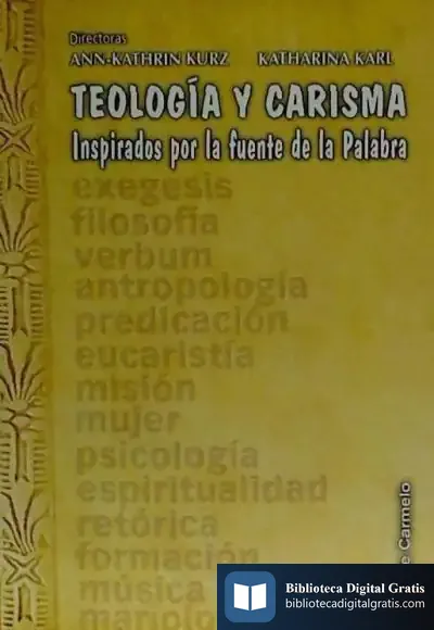 Descargar Teologia Y Carisma