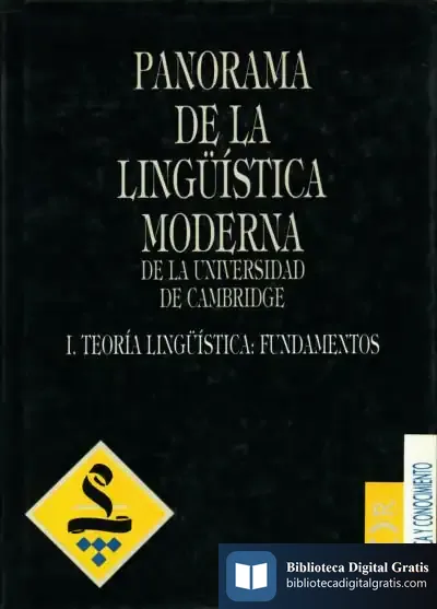 Descargar Panorama De La Lingüística Moderna. I