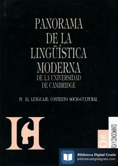 Descargar Panorama De La Lingüística Moderna. Iv