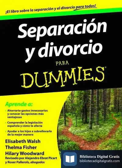 Descargar Separación Y Divorcio Para Dummies de Antonio Menchén Peñuela