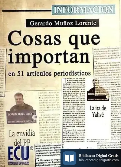 Descargar Cosas Que Importan En 51 Artículos Periodísticos
