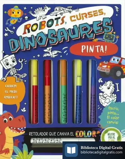 Descargar Colormania. Robots, Curses, Dinosaures
