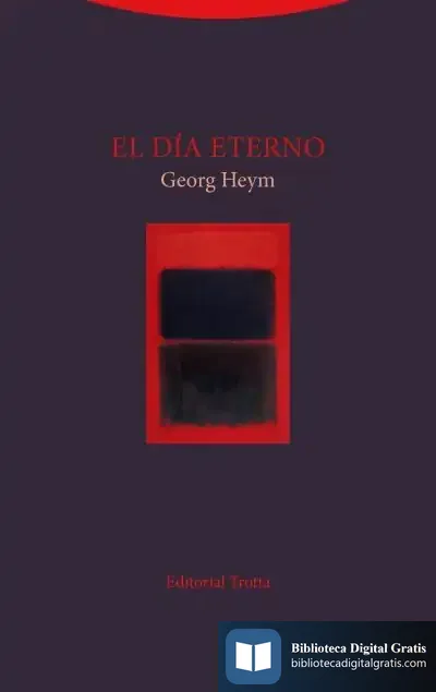 Descargar El Día Eterno de Georg Heym