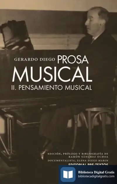 Descargar Prosa Musical de Gerardo Diego