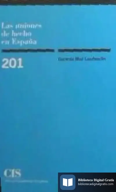 Descargar Las Uniones De Hecho En España de R. D'aygalliers
