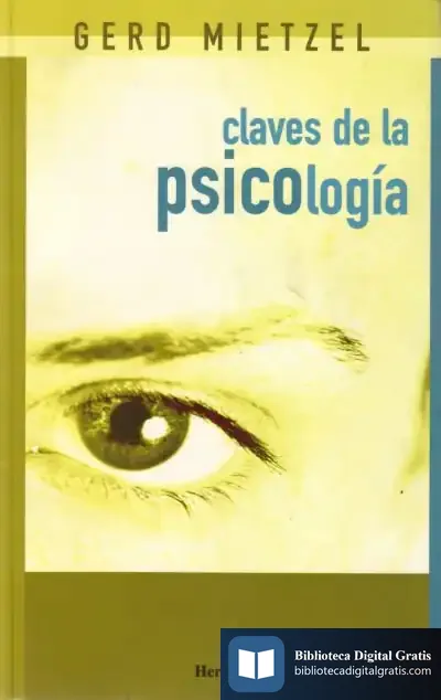 Descargar Claves De La Psicología de Jesús Garrido Landívar