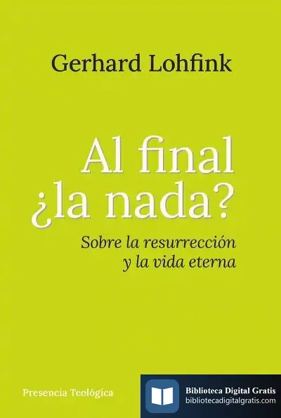 Descargar Al Final ¿La Nada? de Mikel Dufrenne