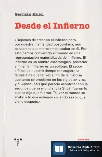 Descargar Desde El Infierno de Germán Huici Escribano
