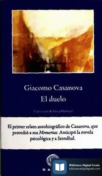 Descargar El Duelo de Giacomo Casanova