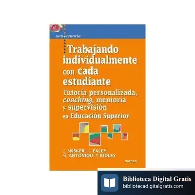 Descargar Trabajando Individualmente Con Cada Estudiante de Gina Wisker