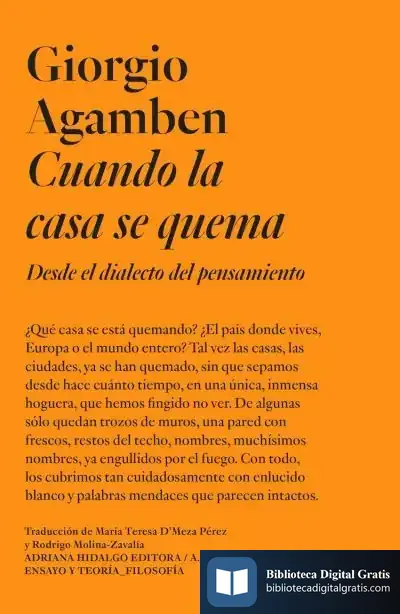 Descargar Cuando La Casa Se Quema