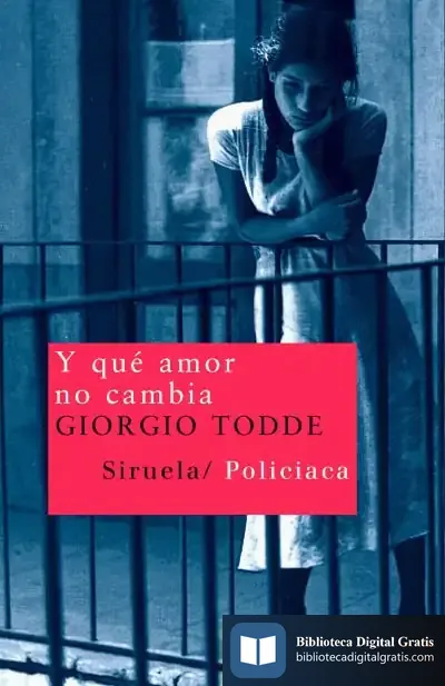 Descargar Y Qué Amor No Cambia de Giorgio Todde
