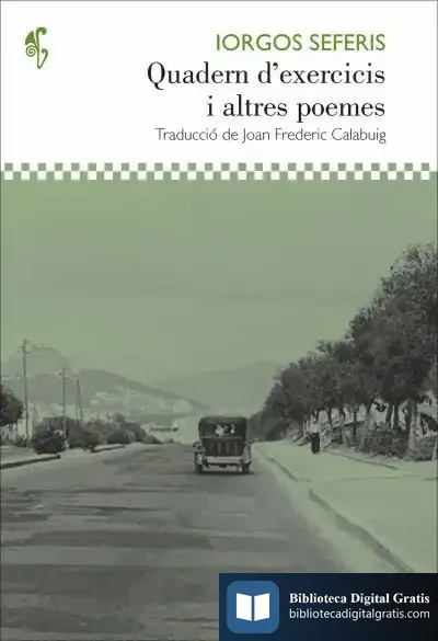 Descargar Quadern D?Exercicis I Altres Poemes de Giorgos Seferis
