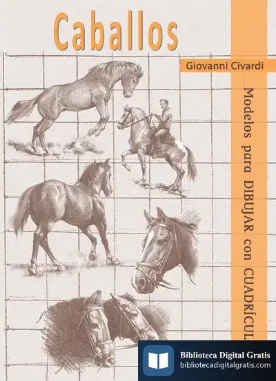 Descargar Caballos. Modelos Para Dibujar Con Cuadrícula