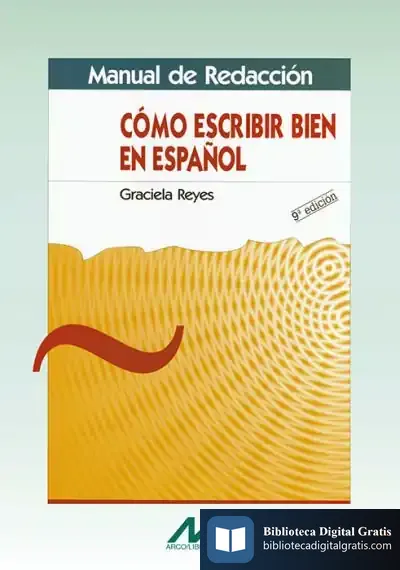 Descargar Manual De Redacción: Cómo Escribir En Español