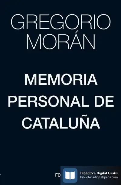 Descargar Memoria Personal De Cataluña
