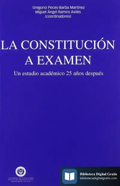 Descargar La Constitución A Examen de José Ignacio Piñuel y Zabala