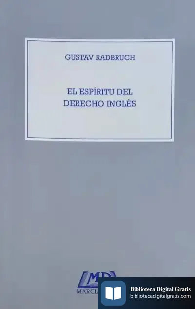 Descargar El Espíritu Del Derecho Inglés de Cliff Mcnish